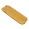 Hello Honey Stoneware Platter with 3 Sections, Reactive and Crackle Glaze, Caramel Color